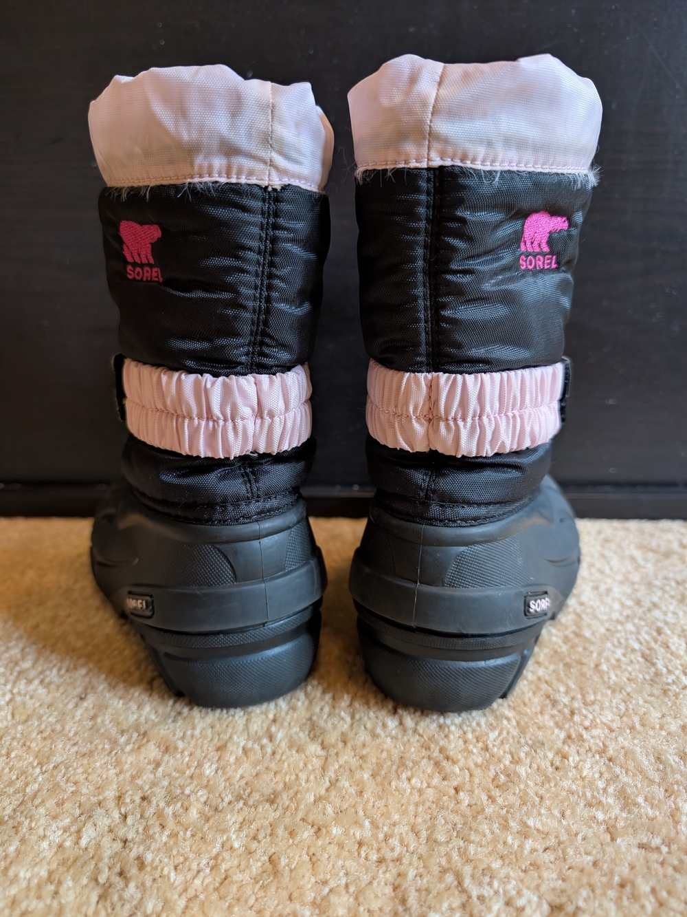 Sorel Toddler Flurry Winter Snow Boots In Pink 9C - Picture 6 of 6